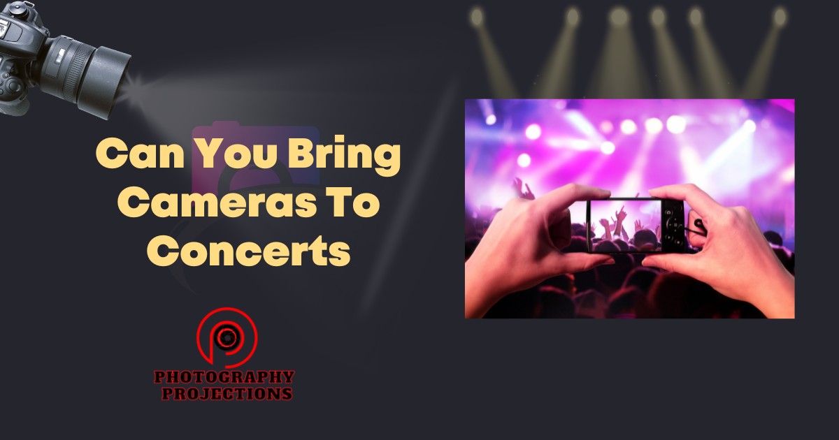 Can You Bring Cameras To Concerts