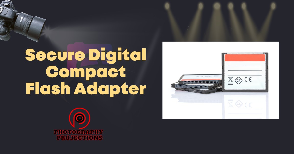 Secure Digital Compact Flash Adapter