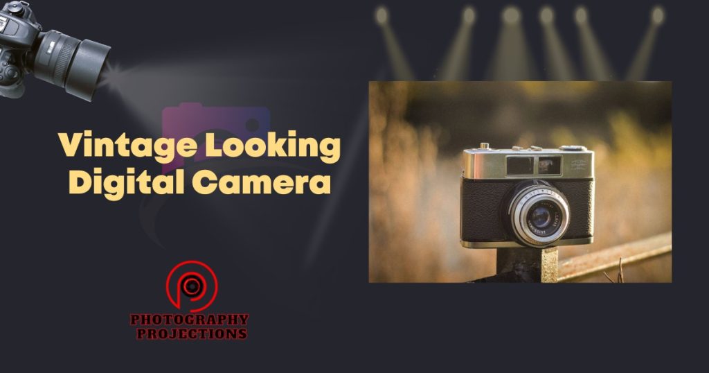 Capture Nostalgia Vintage Looking Digital Camera For Modern Times